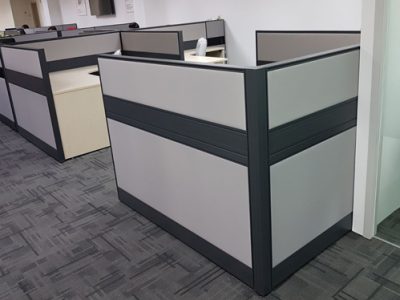 Avan Niche - T60 Series L-shaped Panel Workstation
