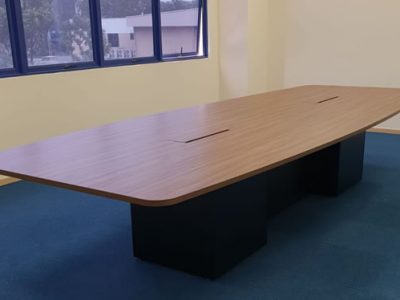 CBM (Woodlands Loop) - Boat-shaped Conference Table