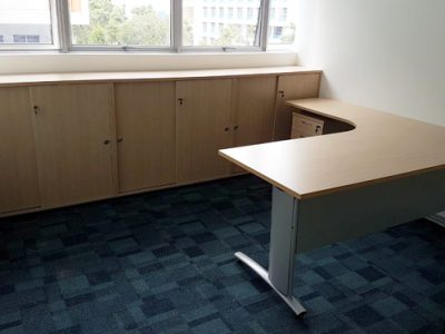 Changhua Construction - L-shaped Executive Desk