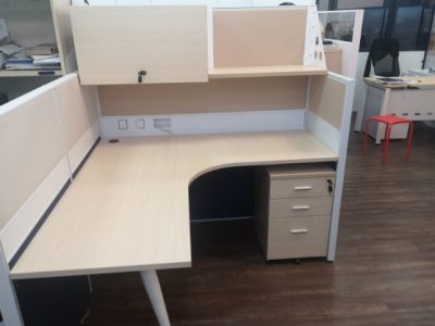 Imagination Works - T40 Workstations with Hanging Shelf & Cabinet