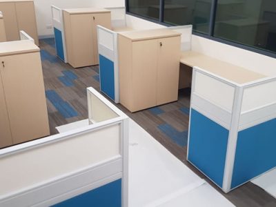 Temasek Polytechnic Phase 1A for Logistics Construction - T40 Series Workstations