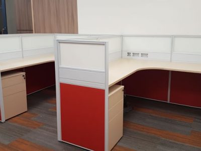 Temasek Polytechnic Phase 1A for Logistics Construction - T40 Series Workstations