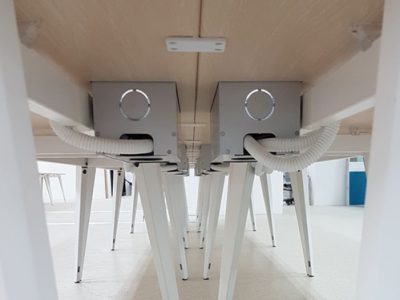 Mentor Media - Discreet Under Table Cable Management