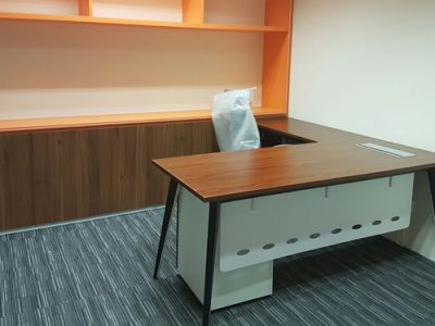 Obllique Pte Ltd - BA Series L-Shaped Manager Desk