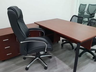 Yong Tai Holdings - DE Series Director's Desk with Side Cabinet