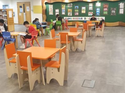 Causeway Point Children's Library - Customised Children Table and Chairs Set