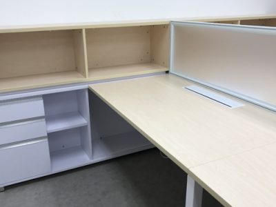 Pan Asia Logistics - AL Series Workstation; Custom-made Open Shelves