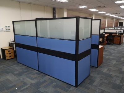 Samlain Additional Works - T40 Full Height Workstations