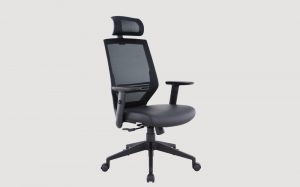 Nimble Black Mesh Back Executive Office Chair