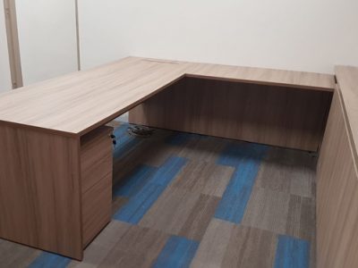 Temasek Poly for Logistics Construction - Free Standing Director's Desk