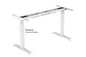 Height adjustable table dual motor ErgoDesk