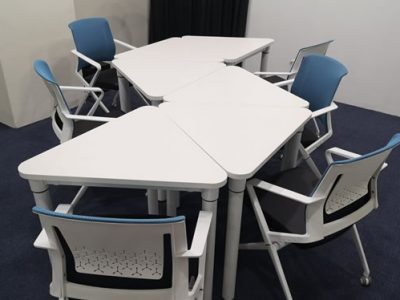 United Carpentry - Harris Conference Table; Owen Office Chairs