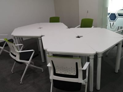 United Carpentry - Harris Conference Table; Owen Office Chairs