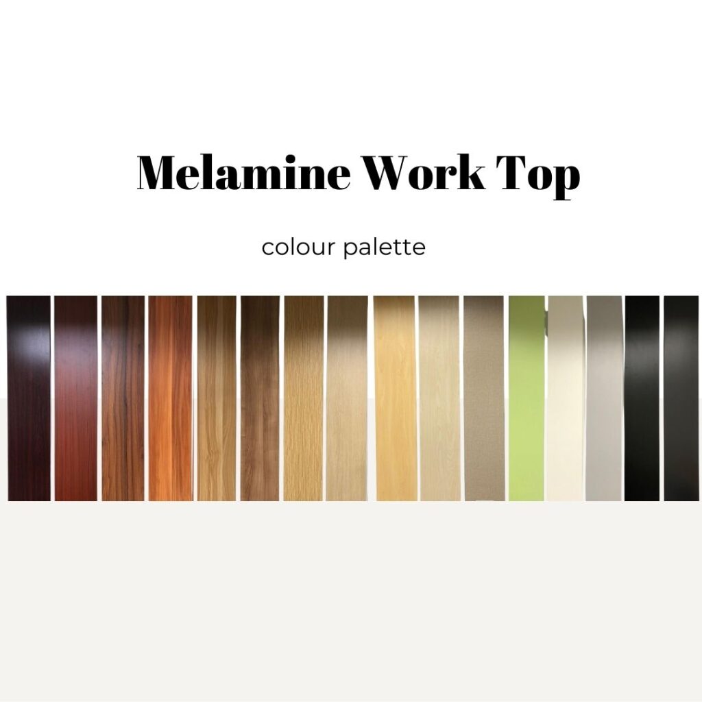Melamine Worktop Options_Offitek