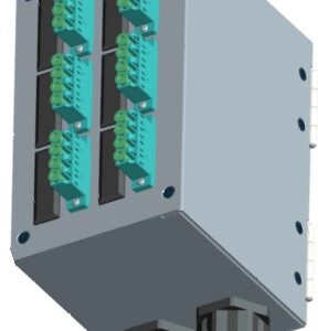 FiberOptic patch panel_Din mount 3