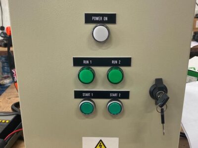 Powder coated_Control panel